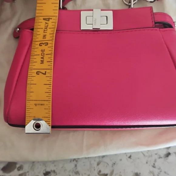 Fendi Nano Peekaboo Pink Crossbody - Picture 11 of 14